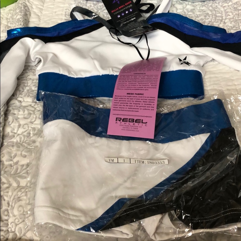 Rebel cheer blank uniform YM